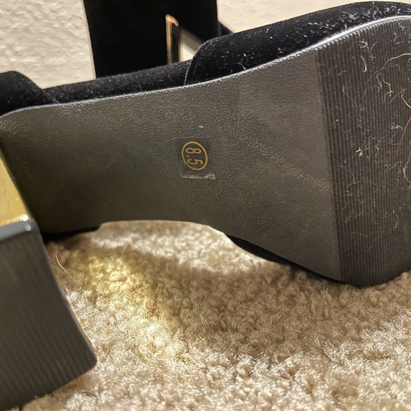 Lulu's Elegant Black Suede Heels - Picture 3 of 6